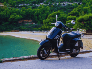 scooter avec pare brise
